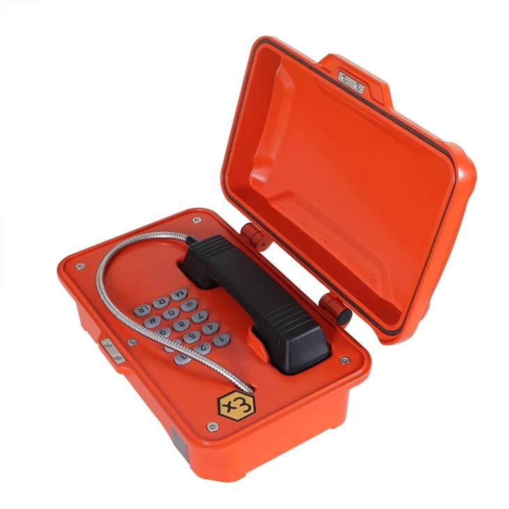 Egensikker telefon for sone 1 og sone 2 farlige områder